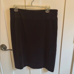 Akris Punto brown corduroy Knee-Length Pencil Skirt, size 10, made in Italy